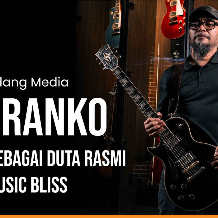 Music Bliss Memperkenalkan Jobranko Sebagai Duta Pertama Malaysia untuk Gibson Guitar Avenue by Music Bliss!