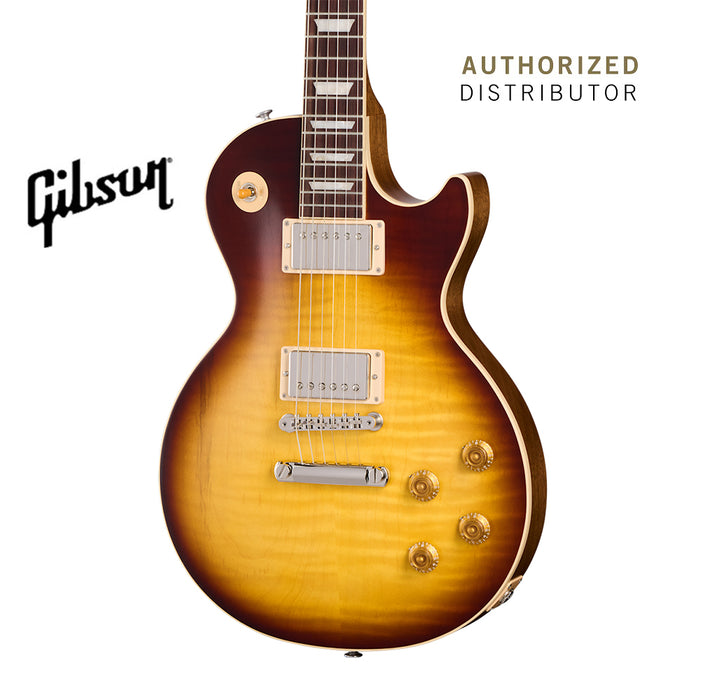 GIBSON LES PAUL STANDARD '50S FADED ELECTRIC GUITAR - VINTAGE TOBACCO BURST