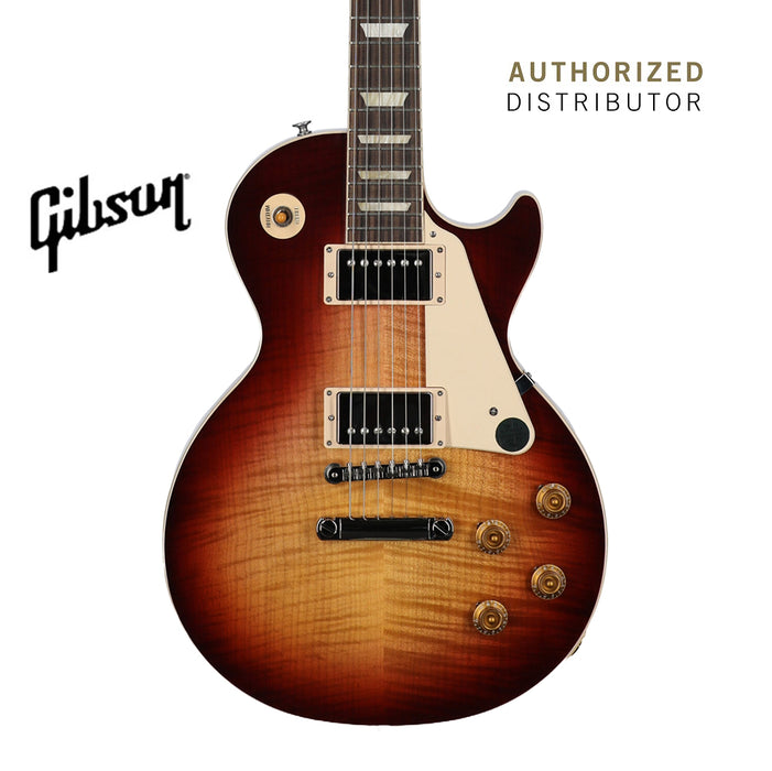 GIBSON LES PAUL STANDARD '50S AAA TOP ELECTRIC GUITAR - BOURBON BURST