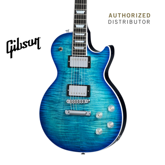 GIBSON LES PAUL MODERN FIGURED ELECTRIC GUITAR - COBALT BURST - Music Bliss Malaysia