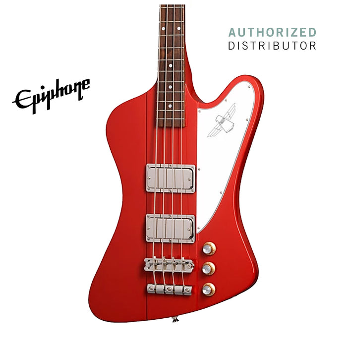 Epiphone Thunderbird '64 Bass Guitar - Ember Red - Music Bliss Malaysia