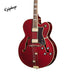 Epiphone Broadway Hollowbody Electric Guitar - Wine Red - Music Bliss Malaysia