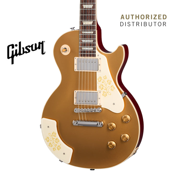 GIBSON MARY FORD LES PAUL STANDARD ELECTRIC GUITAR - GOLD TOP WITH CHERRY BACK