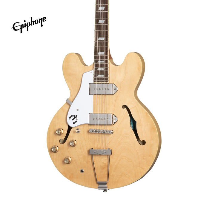 Epiphone Casino Left-handed Hollowbody Electric Guitar - Natural - Music Bliss Malaysia