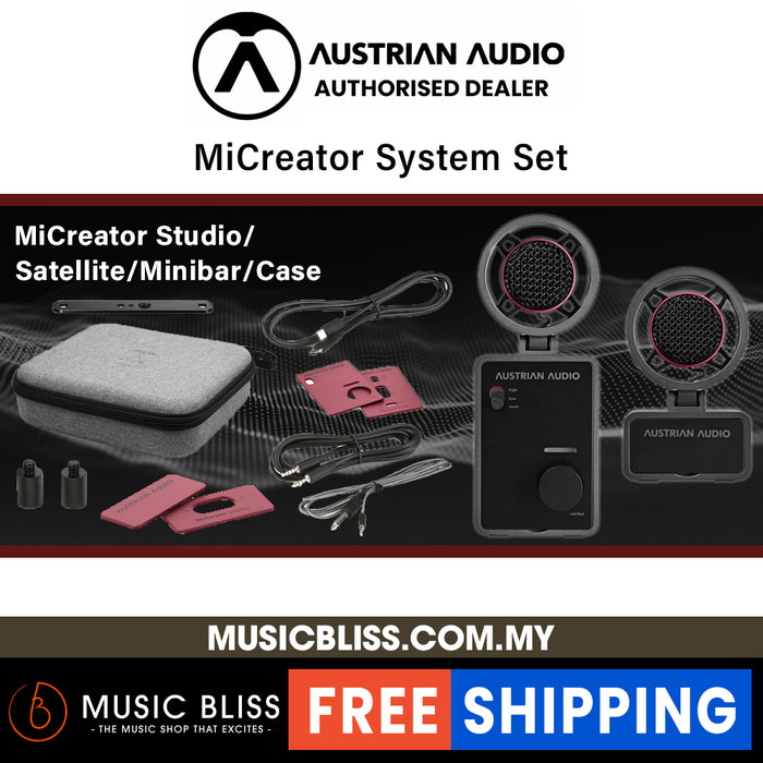 Austrian Audio MiCreator System Set | Music Bliss Malaysia