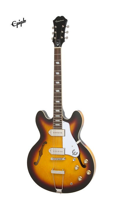 Epiphone Casino Hollowbody Electric Guitar - Vintage Sunburst - Music Bliss Malaysia