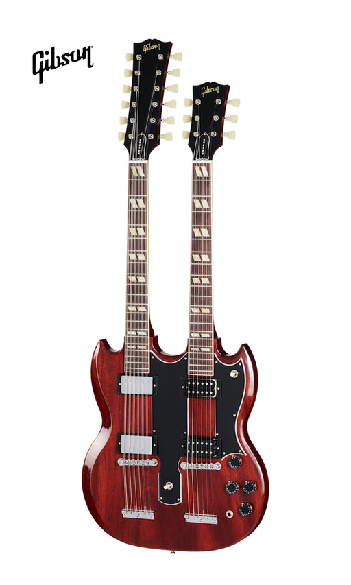 GIBSON CUSTOM JIMMY PAGE EDS-1275 DOUBLENECK VOS ELECTRIC GUITAR - '69 CHERRY