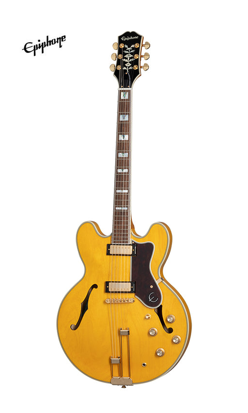 Epiphone Sheraton Frequensator Semi-hollowbody Electric Guitar - Natural - Music Bliss Malaysia