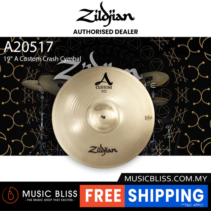 Zildjian 19" A Custom Crash Cymbal