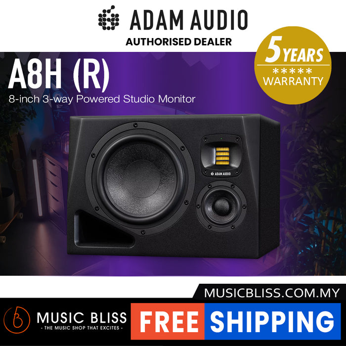 ADAM Audio A8H-R 8-inch 3-way Powered Studio Monitor (Right)