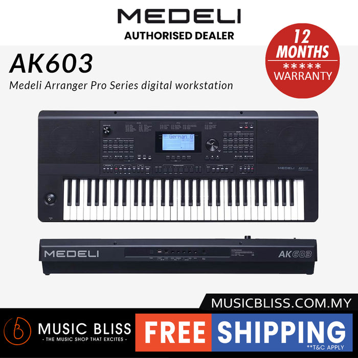 Medeli AK603 61-Key Keyboard