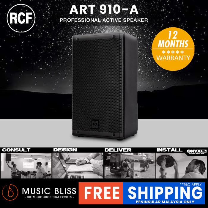 RCF ART 910-A 10" 2100W 2-Way Active Speaker