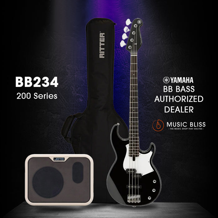 Yamaha BB234 4-string Electric Bass Guitar - Black