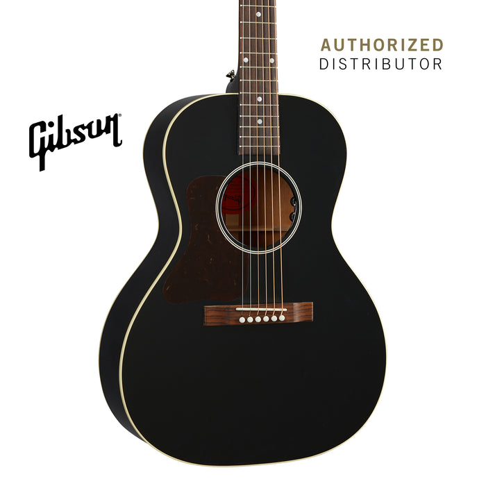 GIBSON L-00 ORIGINAL LEFT-HANDED ACOUSTIC-ELECTRIC GUITAR - EBONY - Music Bliss Malaysia