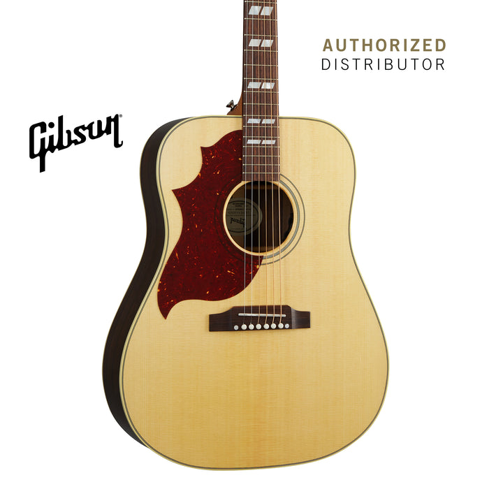 GIBSON HUMMINGBIRD STUDIO ROSEWOOD LEFT-HANDED ACOUSTIC-ELECTRIC GUITAR - NATURAL - Music Bliss Malaysia