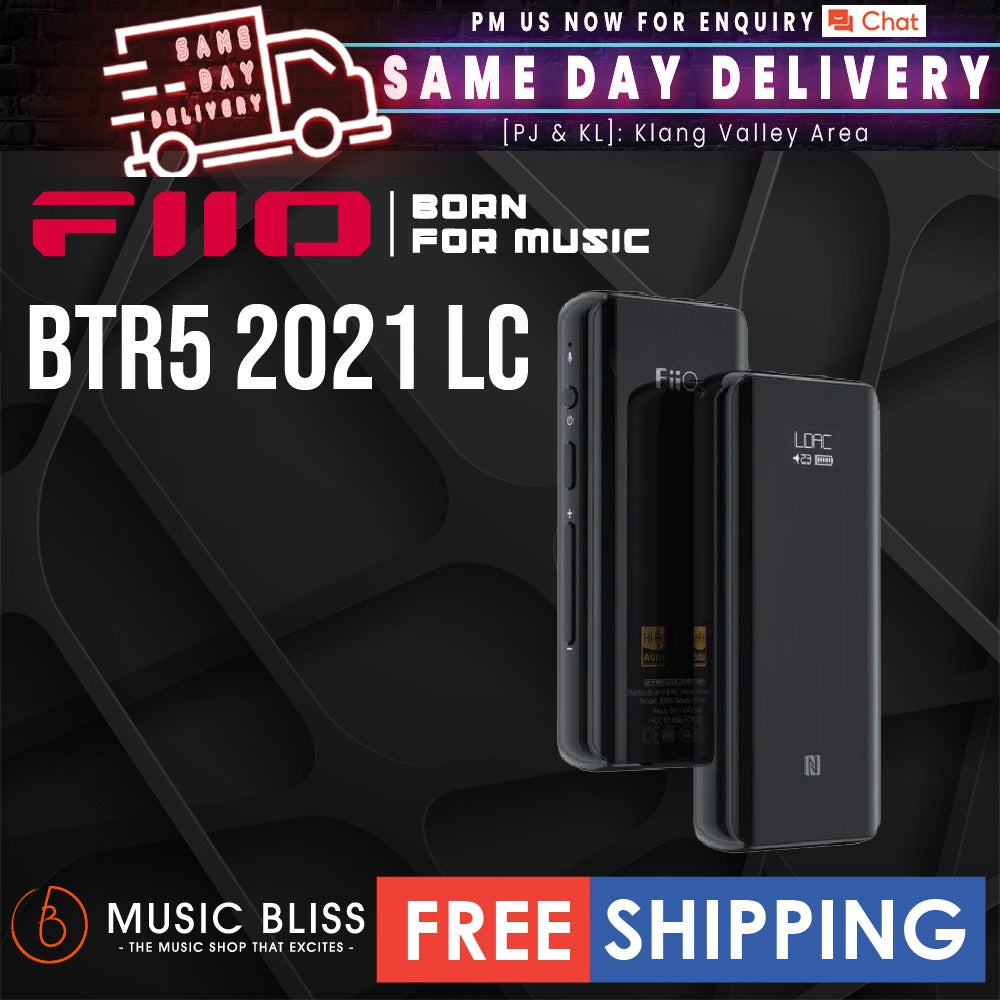 FiiO BTR5 Bluetooth Headphone Amplifier (2021 Edition) | Music