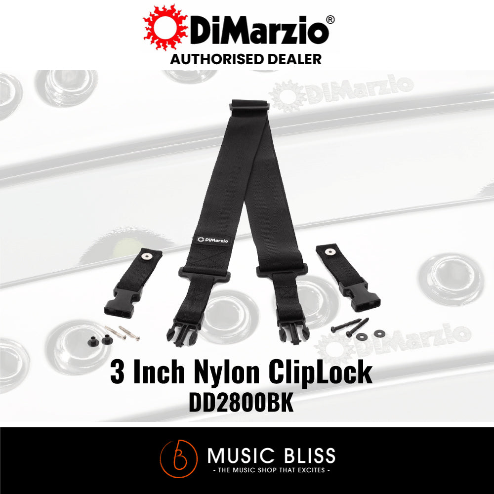 3 Inch Nylon ClipLock® Guitar Strap
