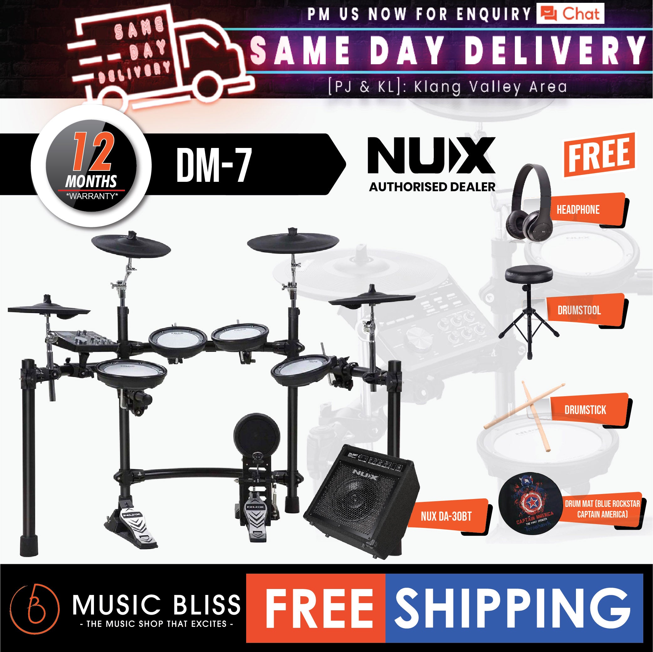 Digital Electronic Drum Kit