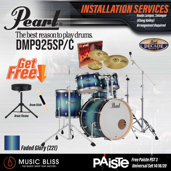 Pearl Decade Maple 5-dielna súprava bicíchPearl Decade Maple 5-dielna súprava bicích  