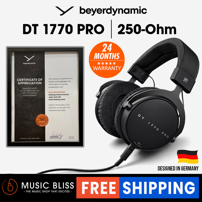 Beyerdynamic DT 1770 PRO 250 Ohms Closed Tesla Studio Reference Headphone for Mixing, Mastering, Monitoring