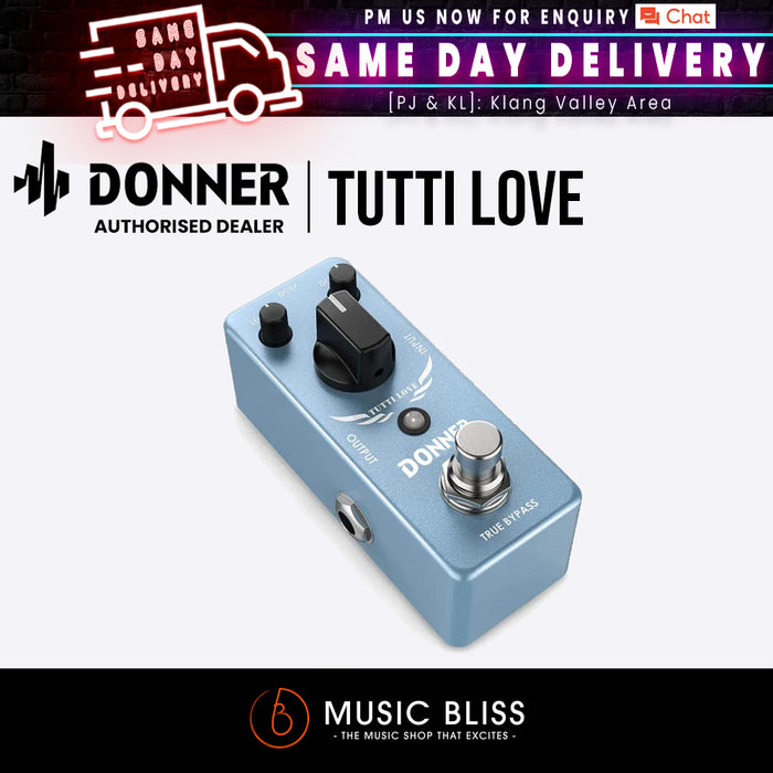 Donner Chorus Pedal, Tutti Love Analog Chorus Effect Classic Warm