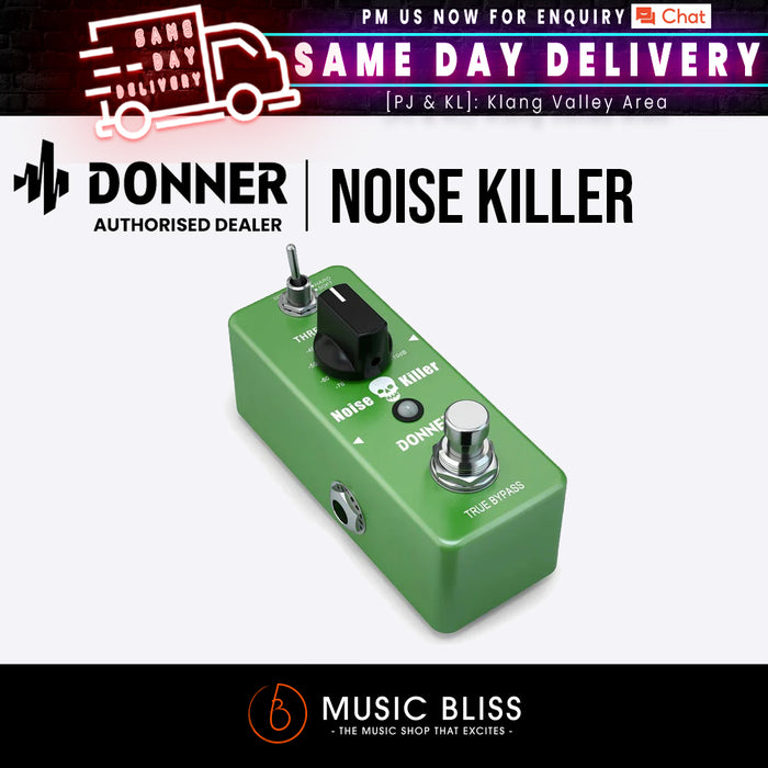 Donner Noise Gate Pedal, Noise Killer Guitar Pedal Noise