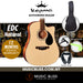KEPMA EDC Dreadnought Acoustic Guitar - Natural - Music Bliss Malaysia