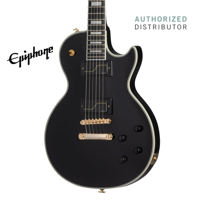 Epiphone Matt Heafy Les Paul Custom Origins Electric Guitar, Case Included - Ebony