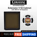 Ceriatone Extension 1x12 Cabinet with WGS ET-65 Speakers - Black - Music Bliss Malaysia