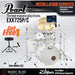 Pearl Export EXX 5-Piece Drum Set with Hardware, Drumstick and Throne - 22 Kick - Pure White - Music Bliss Malaysia