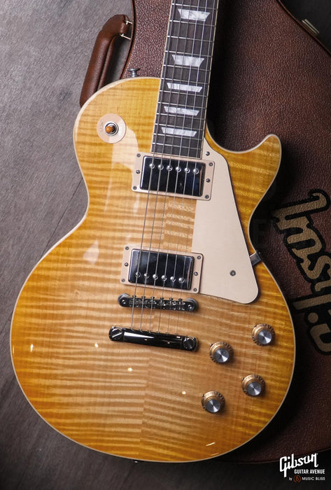 GIBSON LES PAUL STANDARD '60S AAA TOP EXCLUSIVE ELECTRIC GUITAR - LEMONBURST