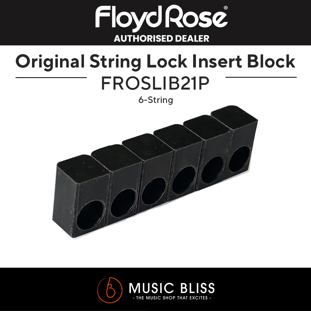 Floyd Rose FROSLIB21P Original String Lock Insert Blocks | Music