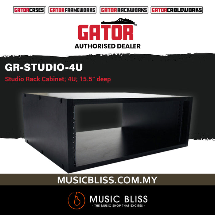 Gator GR-STUDIO-4U Studio Rack Cabinet