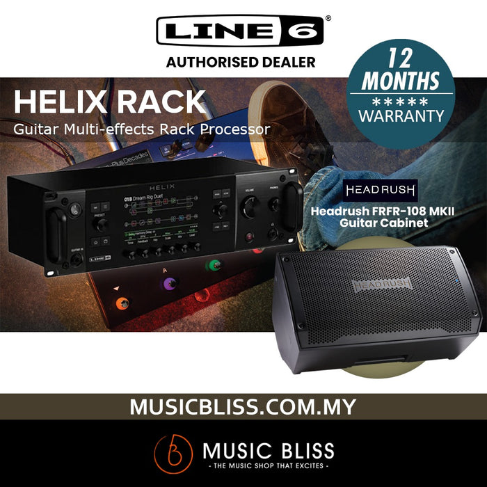 Line 6 Helix Rack Guitar Multi-effects Rack Processor