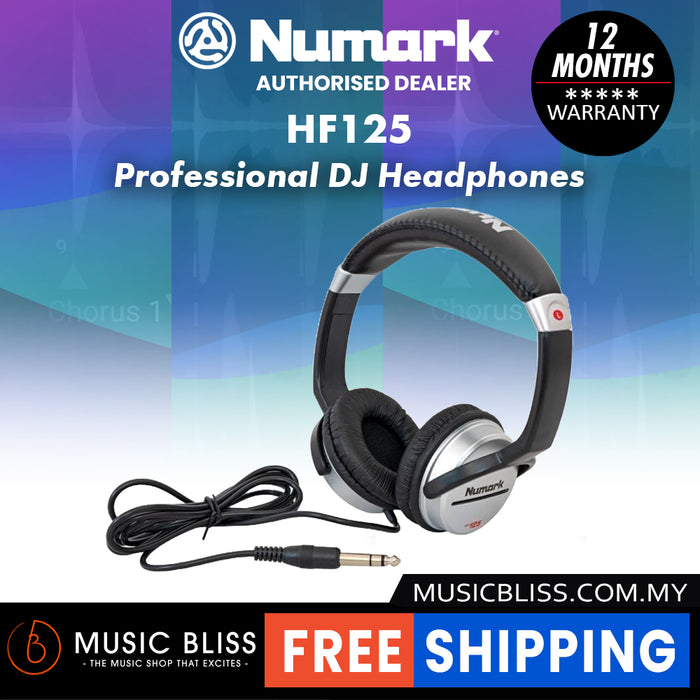 Numark HF125 Ultra-Portable Professional DJ Headphones