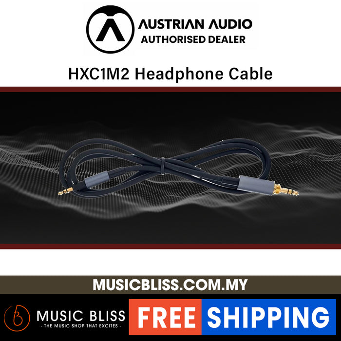 Austrian Audio HXC1M2 3.9' TRS Audio Cable - Replacement Cable for Hi-X55 and Hi-X50 Headphones - Music Bliss Malaysia