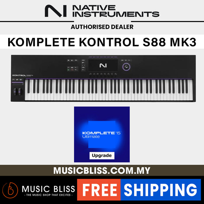 Native Instruments Komplete Kontrol S88 MK3 88-key Midi Controller