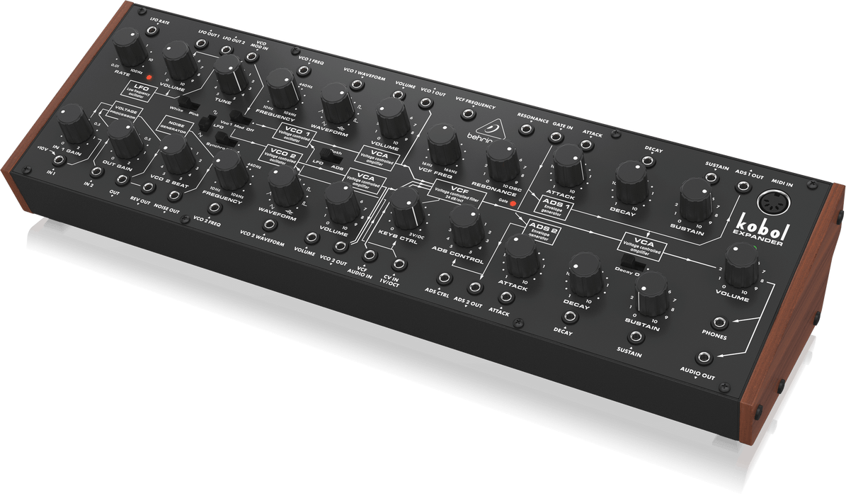 Behringer Kobol Expander Semi-modular Analog Synthesizer - Music Bliss Malaysia