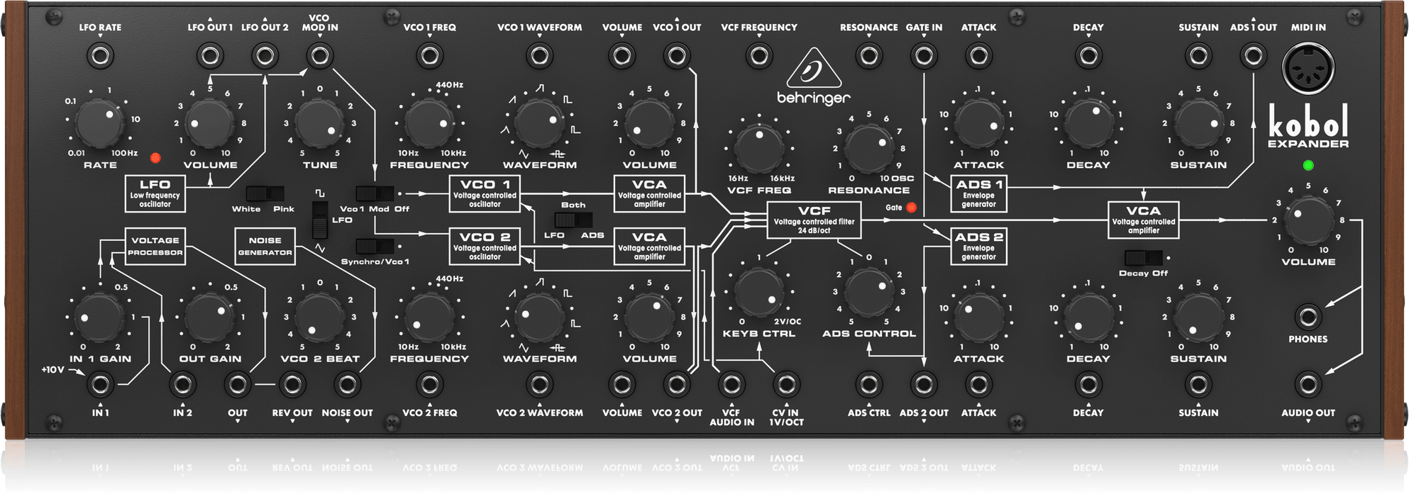 Behringer Kobol Expander Semi-modular Analog Synthesizer - Music Bliss Malaysia