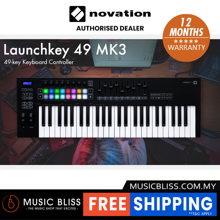 Novation Launchkey 49 MK3 Keyboard Controller