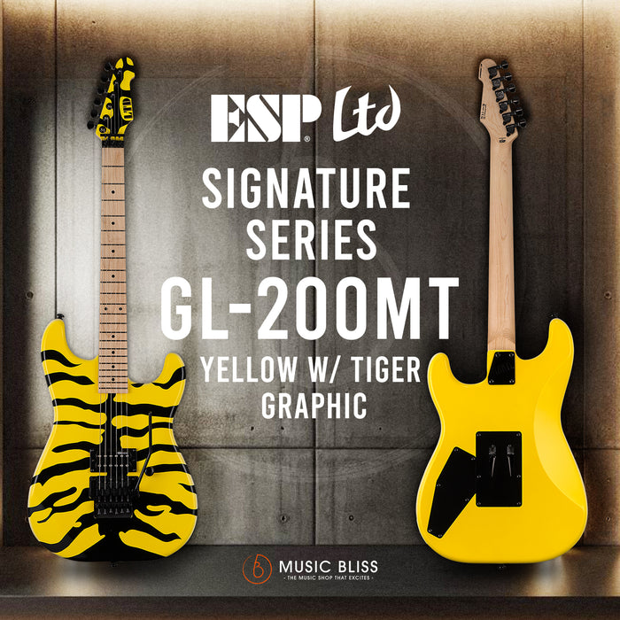 ESP LTD George Lynch GL-200MT - Tiger Stripe