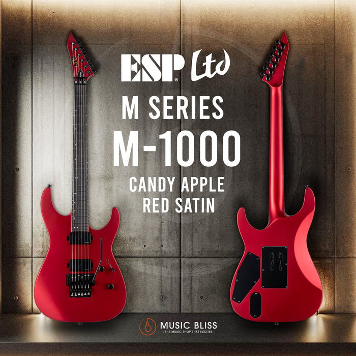 ESP LTD M-1000 Electric Guitar - Candy Apple Red