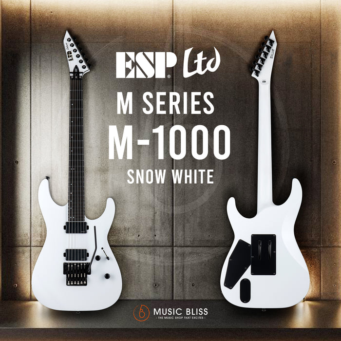 ESP LTD M-1000 Electric Guitar - Snow White