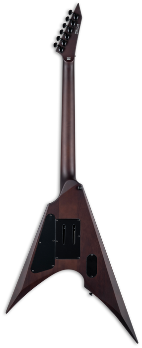 ESP LTD Arrow-1000 Electric Guitar - Dark Brown Sunburst Satin - Music Bliss Malaysia