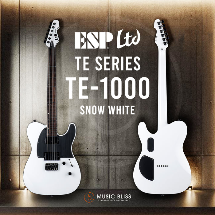 ESP LTD TE-1000 Electric Guitar - Snow White