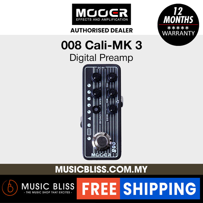 Mooer 008 Cali-MK3 Micro Preamp Pedal