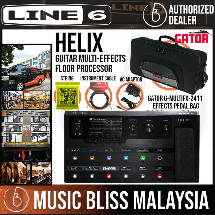 Line 6 Helix Guitar Multi-effects Floor Processor