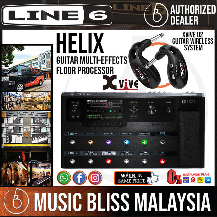 Line 6 Helix Guitar Multi-effects Floor Processor