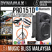 Dynamax PRO151 15" Active Speaker with USB, Bluetooth and 2 x Handheld Microphone - Music Bliss Malaysia