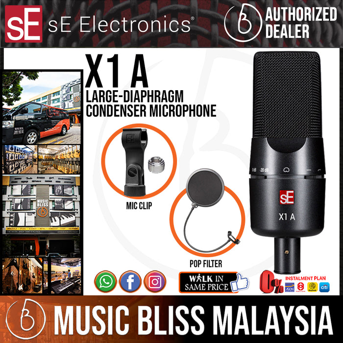 SE Electronics X1 A Large-diaphragm Condenser Microphone